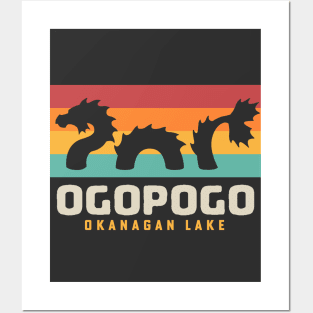 The Ogopogo of Lake Okanagan British Columbia Canadian Folklore Posters and Art